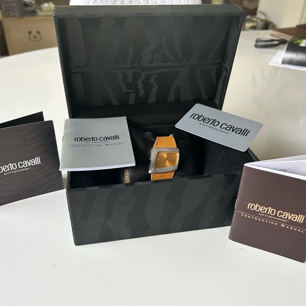 Roberto Cavalli Watch. NEW IN BOX